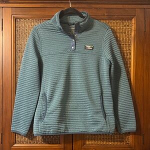 L.L. Bean Gray Textured Sweater